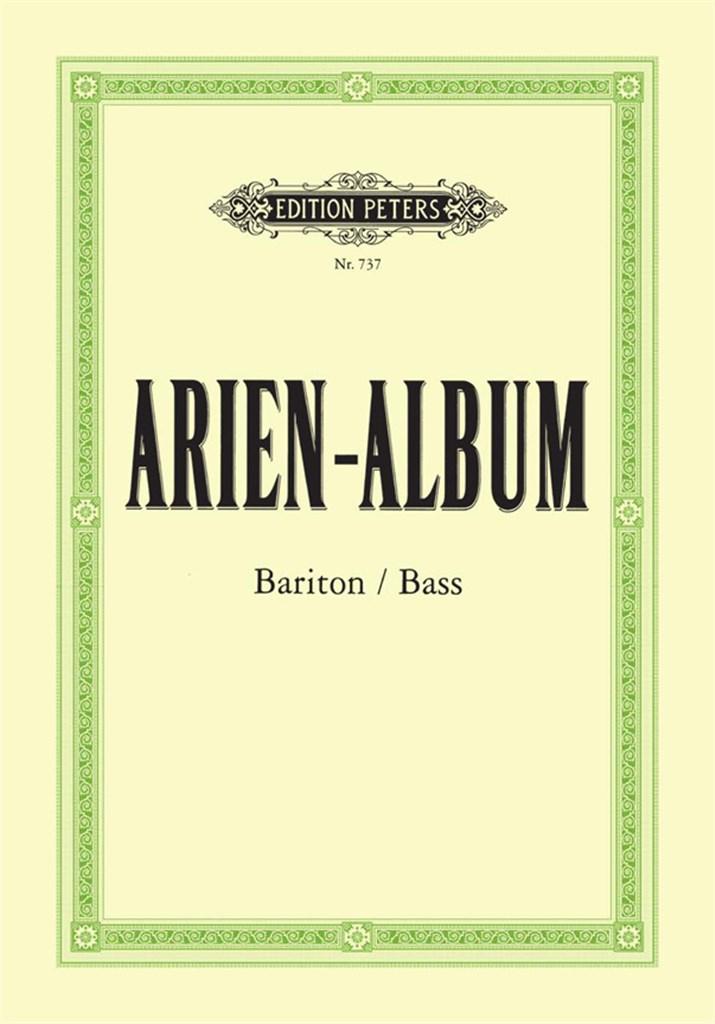 Arien Album Bariton(Bas)